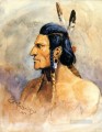 indian brave 1898 Charles Marion Russell American Indians